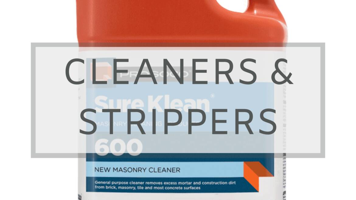 Cleaners & Strippers