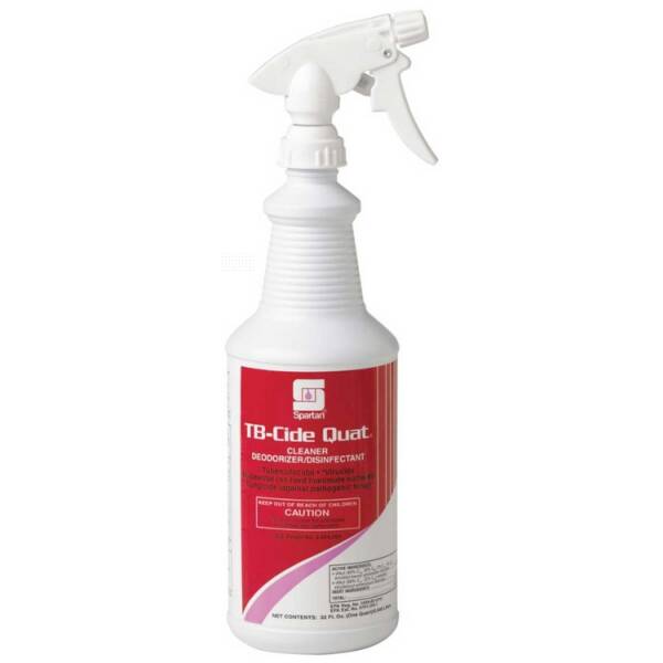 TB Cide Quat Disinfectant Quart with Spray Nozzle