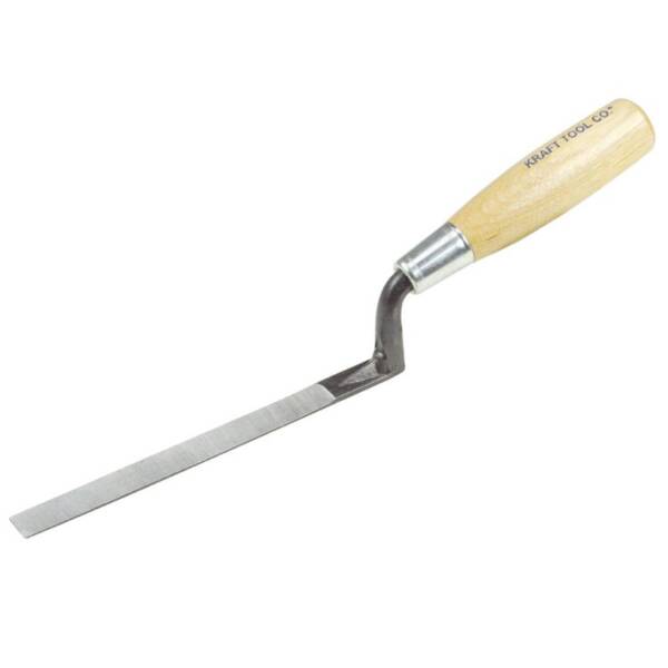 KRAFT TOOL CO. 1/2" Caulking Trowel with Wood Handle